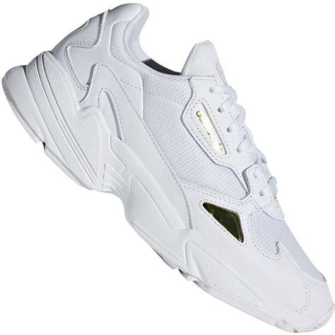 adidas falcon weiß gold damen|adidas Falcon Gold Metallic Crystal White (Women's) .